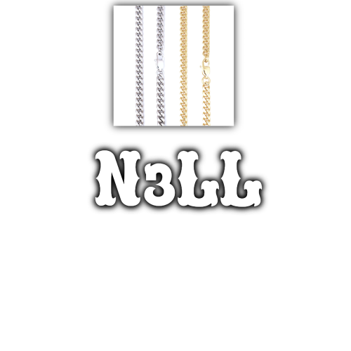 Custom Letters Freibeuter Font Necklace