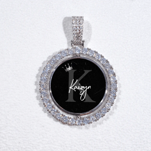3D Spinning 2-Faced Custom Picture Pendant