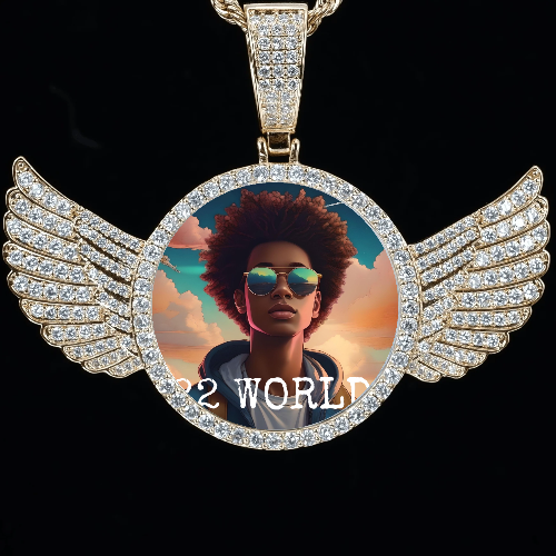 CUSTOM PICTURE PENDANT STYLE-4