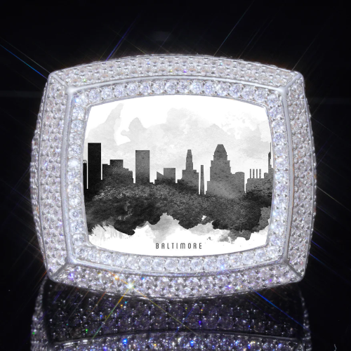 3D CUSTOM PICTURE ICED RING