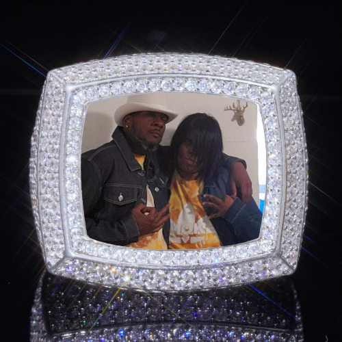 3D CUSTOM PICTURE ICED RING