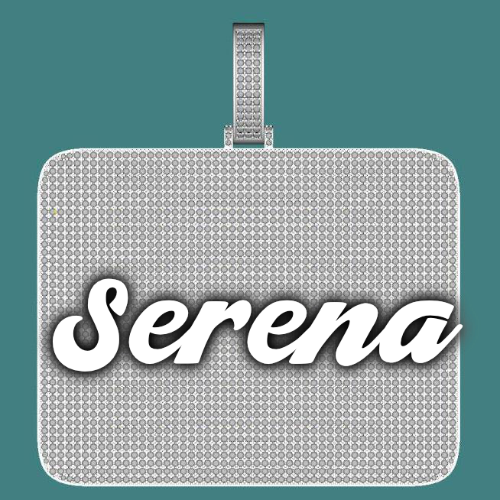 CUSTOM LETTER NECKLACE 3D BIG SQUARE