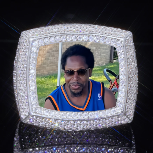 3D CUSTOM PICTURE ICED RING