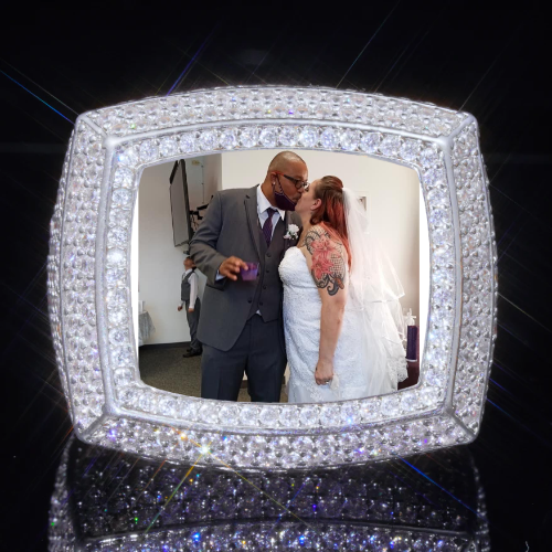 3D CUSTOM PICTURE ICED RING