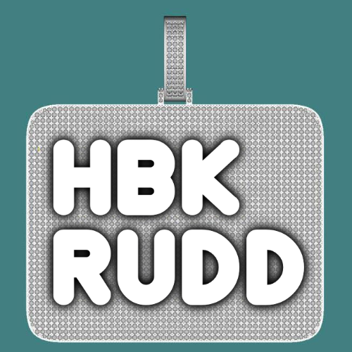 CUSTOM LETTER NECKLACE 3D BIG SQUARE