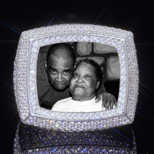 3D CUSTOM PICTURE ICED RING