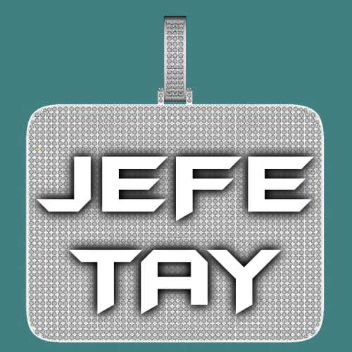 CUSTOM LETTER NECKLACE 3D BIG SQUARE