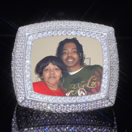 3D CUSTOM PICTURE ICED RING