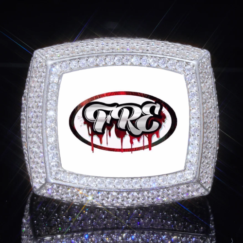 3D CUSTOM PICTURE ICED RING