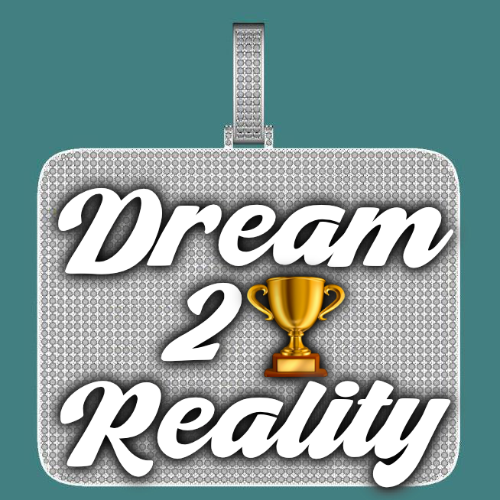 CUSTOM LETTER NECKLACE 3D BIG SQUARE