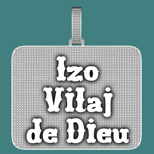 CUSTOM LETTER NECKLACE 3D BIG SQUARE