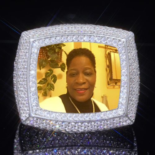 3D CUSTOM PICTURE ICED RING