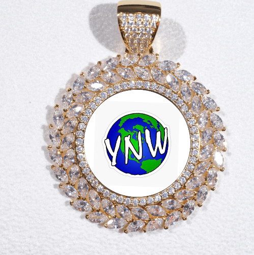 Large 3D Wheat Ear Custom Picture Pendant