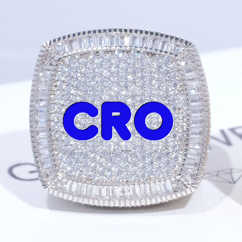 CUSTOM LETTER 3D ICED RING