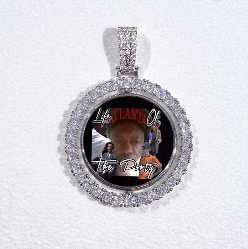 3D Spinning 2-Faced Custom Picture Pendant
