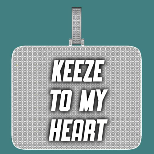 CUSTOM LETTER NECKLACE 3D BIG SQUARE