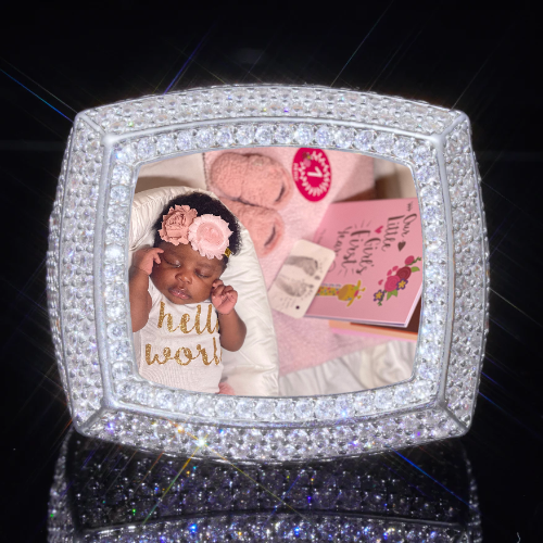 3D CUSTOM PICTURE ICED RING