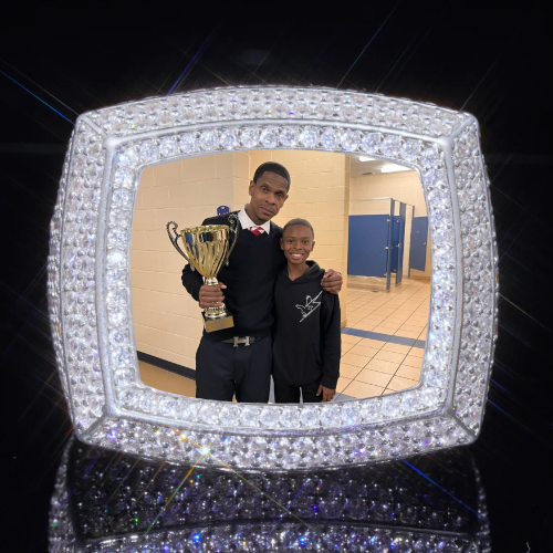 3D CUSTOM PICTURE ICED RING