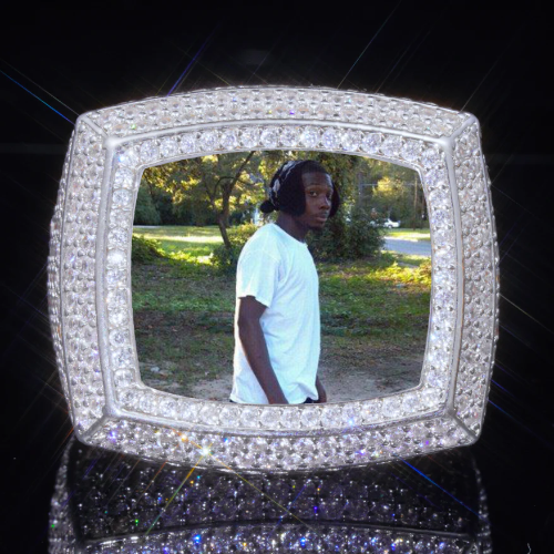 3D CUSTOM PICTURE ICED RING