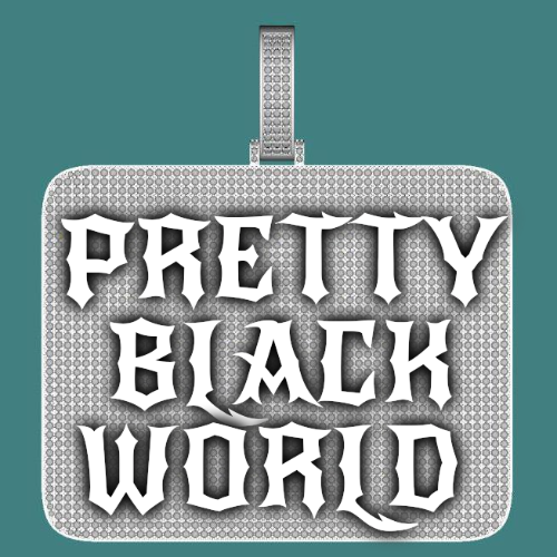 CUSTOM LETTER NECKLACE 3D BIG SQUARE