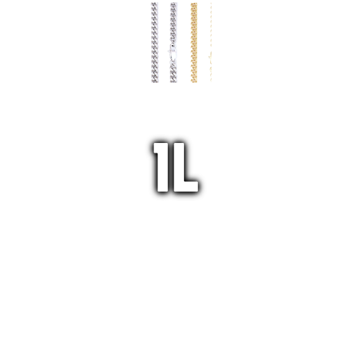 Custom Letters Baguette Two Layer Necklace