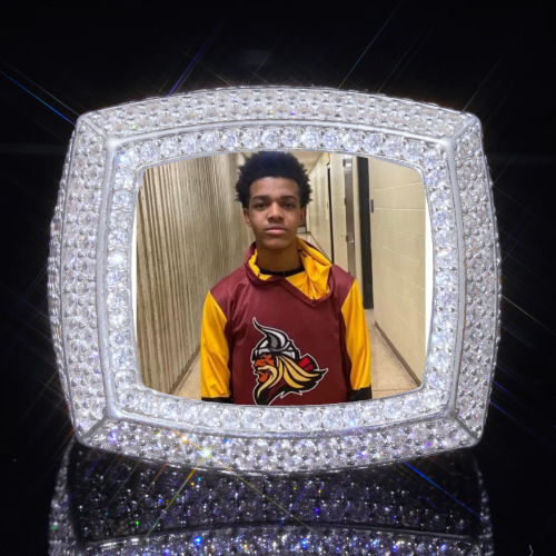 3D CUSTOM PICTURE ICED RING