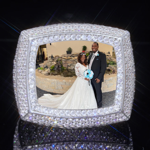 3D CUSTOM PICTURE ICED RING
