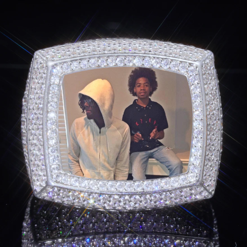 3D CUSTOM PICTURE ICED RING