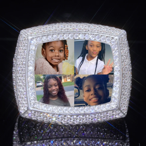 3D CUSTOM PICTURE ICED RING