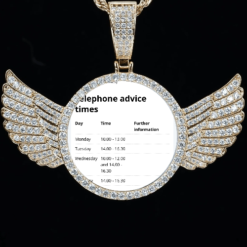 CUSTOM PICTURE PENDANT STYLE-4