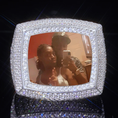 3D CUSTOM PICTURE ICED RING