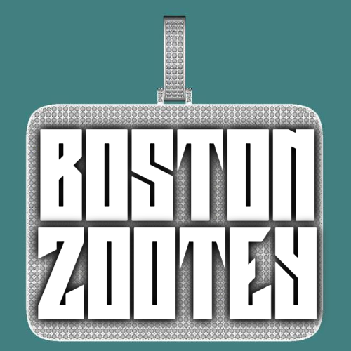 CUSTOM LETTER NECKLACE 3D BIG SQUARE