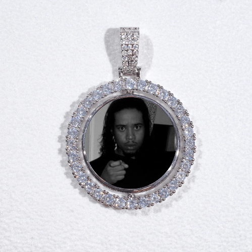 3D Spinning 2-Faced Custom Picture Pendant