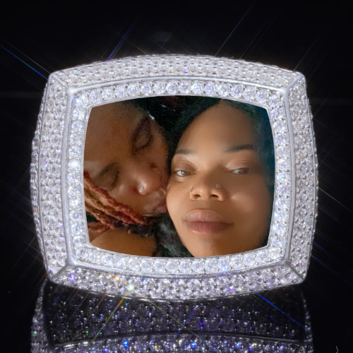 3D CUSTOM PICTURE ICED RING