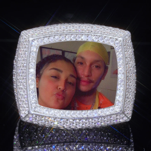 3D CUSTOM PICTURE ICED RING
