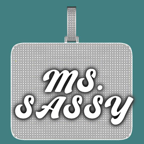 CUSTOM LETTER NECKLACE 3D BIG SQUARE