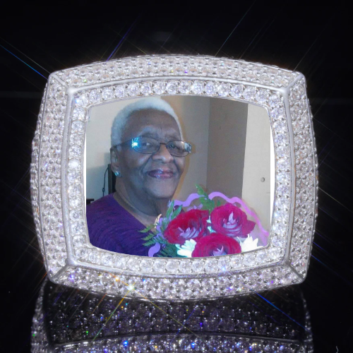 3D CUSTOM PICTURE ICED RING