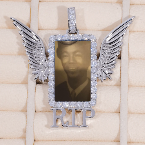 RIP WING 3D CUSTOM PICTURE PENDANT