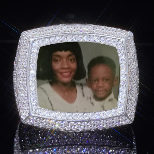 3D CUSTOM PICTURE ICED RING