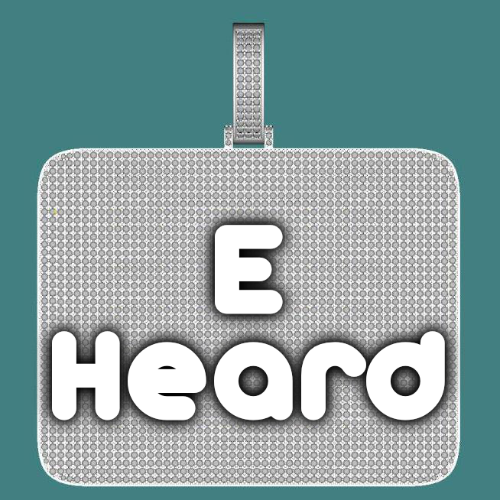 CUSTOM LETTER NECKLACE 3D BIG SQUARE