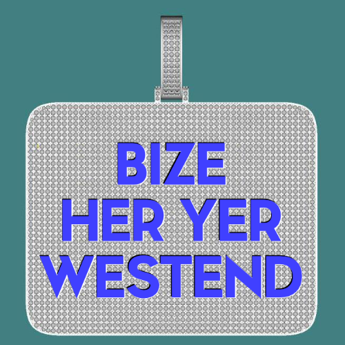 CUSTOM LETTER NECKLACE 3D BIG SQUARE - The GUU Shop