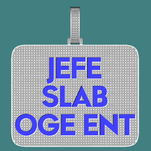 CUSTOM LETTER NECKLACE 3D BIG SQUARE