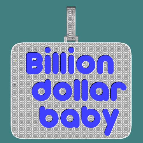 CUSTOM LETTER NECKLACE 3D BIG SQUARE