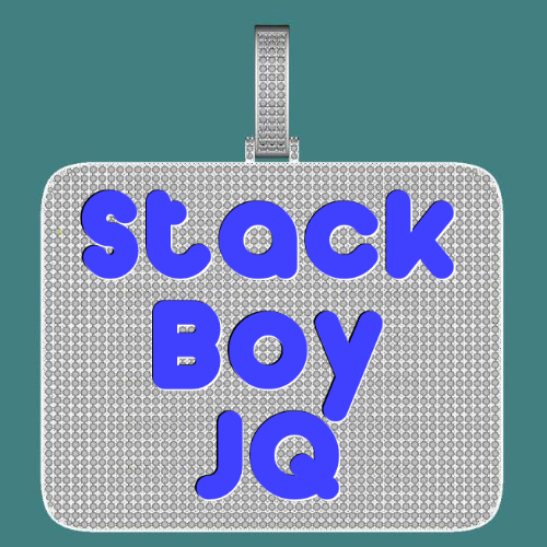 CUSTOM LETTER NECKLACE 3D BIG SQUARE