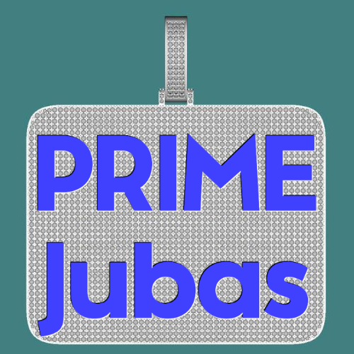 CUSTOM LETTER NECKLACE 3D BIG SQUARE