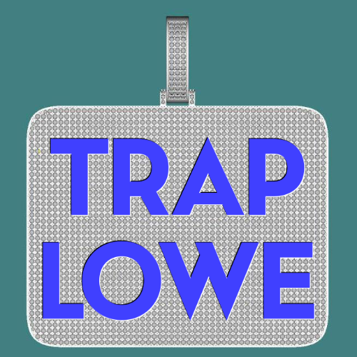 CUSTOM LETTER NECKLACE 3D BIG SQUARE