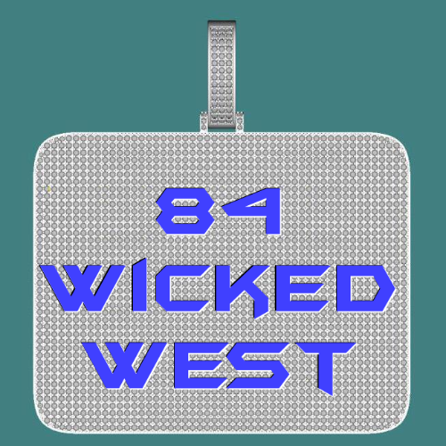 CUSTOM LETTER NECKLACE 3D BIG SQUARE