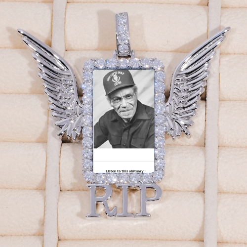 RIP WING 3D CUSTOM PICTURE PENDANT