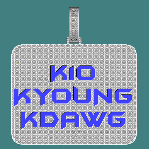 CUSTOM LETTER NECKLACE 3D BIG SQUARE