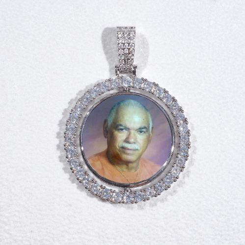 3D Spinning 2-Faced Custom Picture Pendant